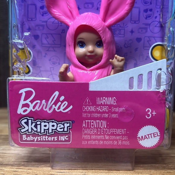 NIP Barbie Skipper Babysitters Inc. Baby Doll - Picture 6 of 10